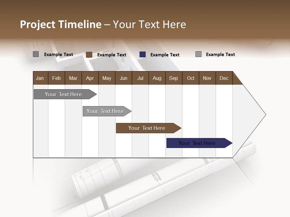 Dwelling Plan Domestic PowerPoint Template