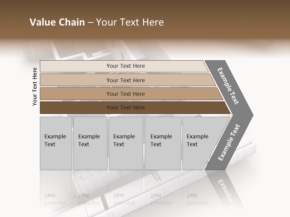 Dwelling Plan Domestic PowerPoint Template