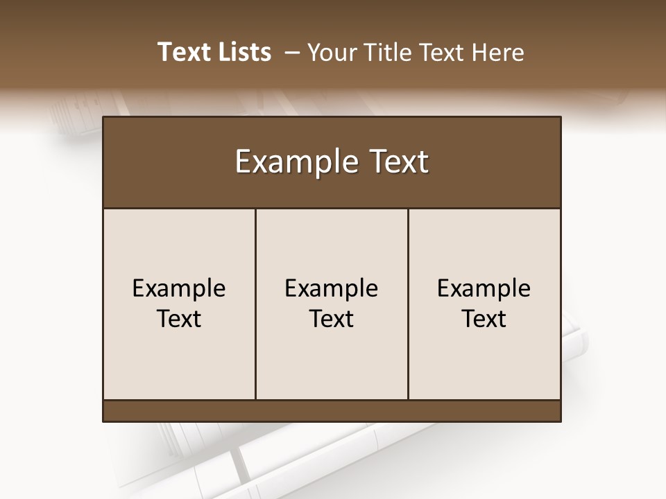 Dwelling Plan Domestic PowerPoint Template