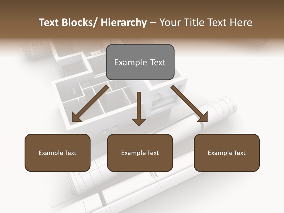 Dwelling Plan Domestic PowerPoint Template