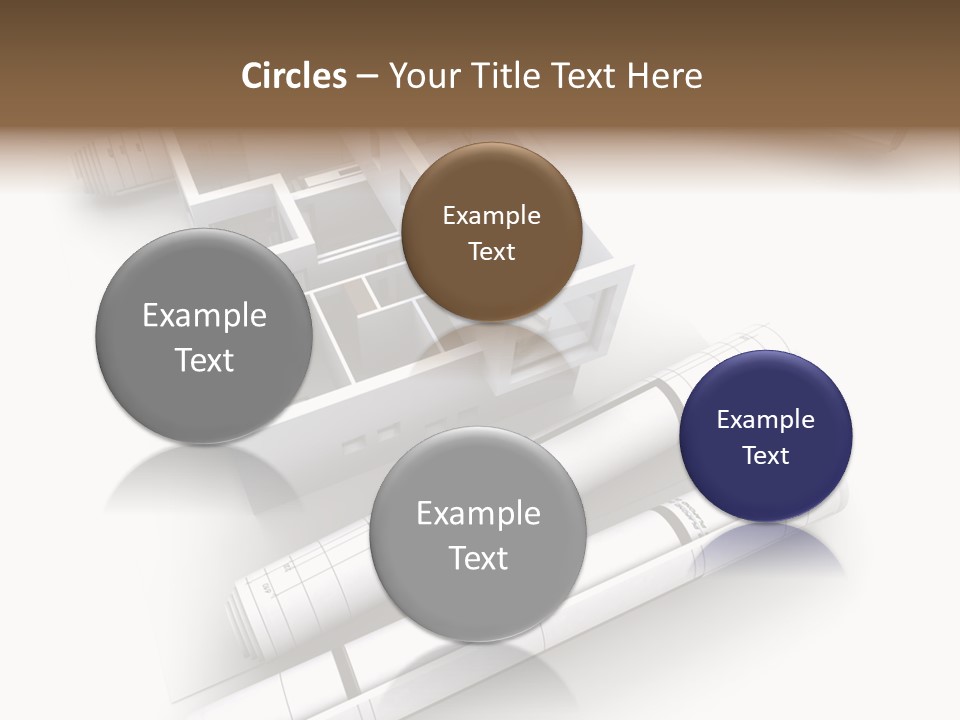 Dwelling Plan Domestic PowerPoint Template