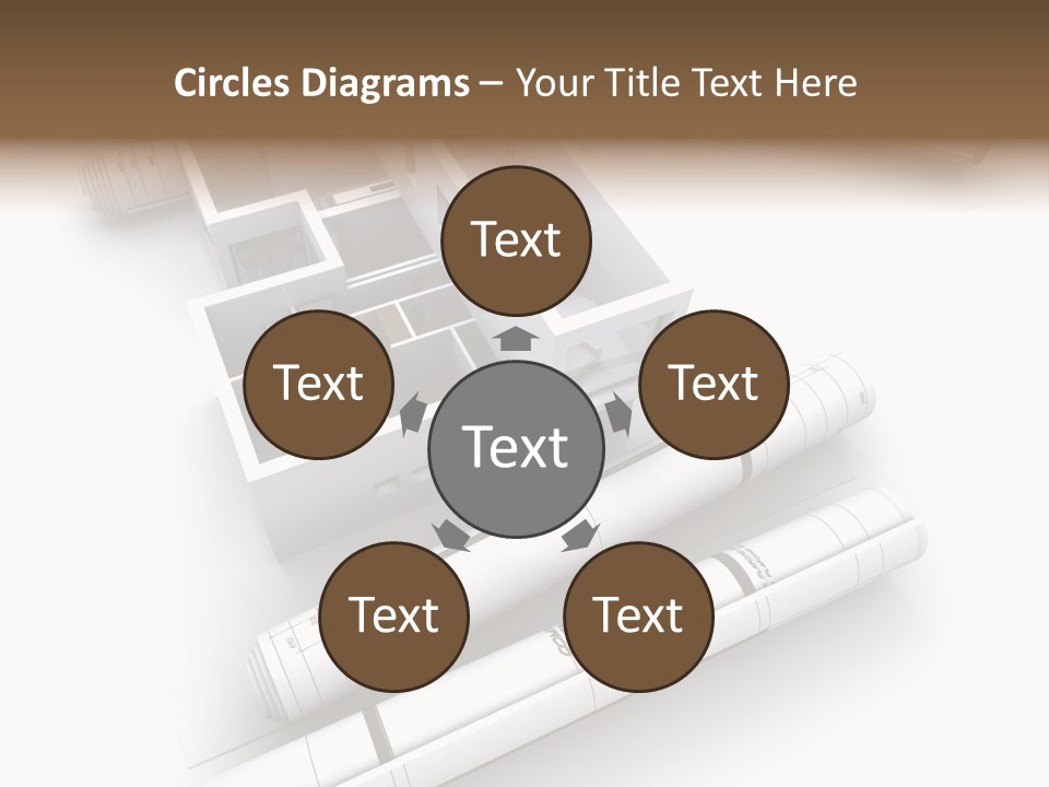 Dwelling Plan Domestic PowerPoint Template