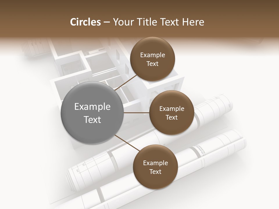 Dwelling Plan Domestic PowerPoint Template