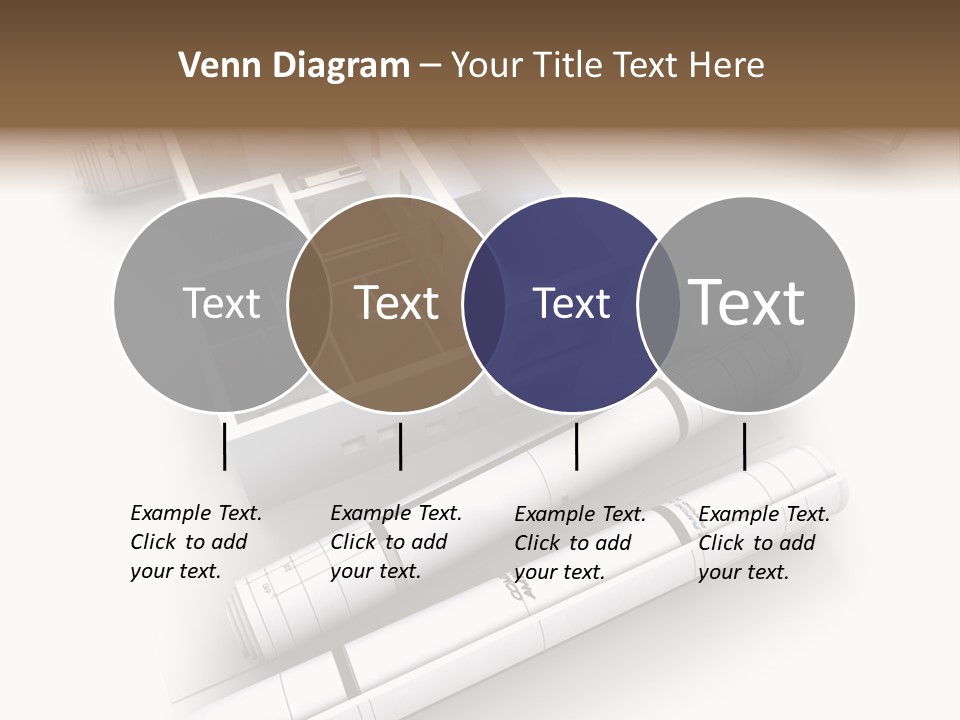 Dwelling Plan Domestic PowerPoint Template