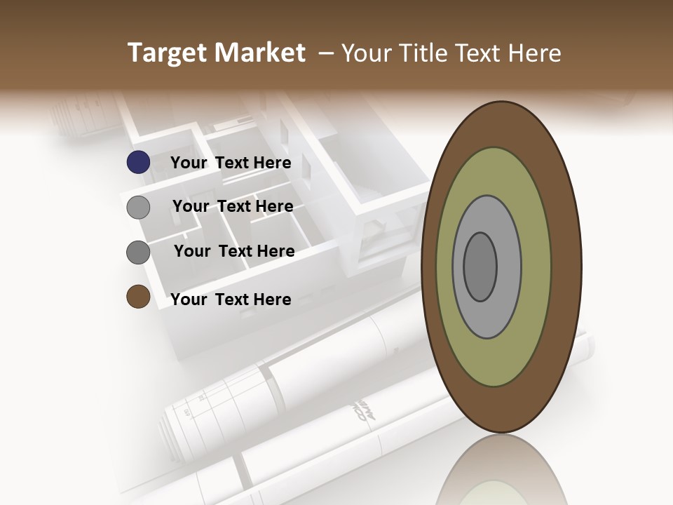 Dwelling Plan Domestic PowerPoint Template