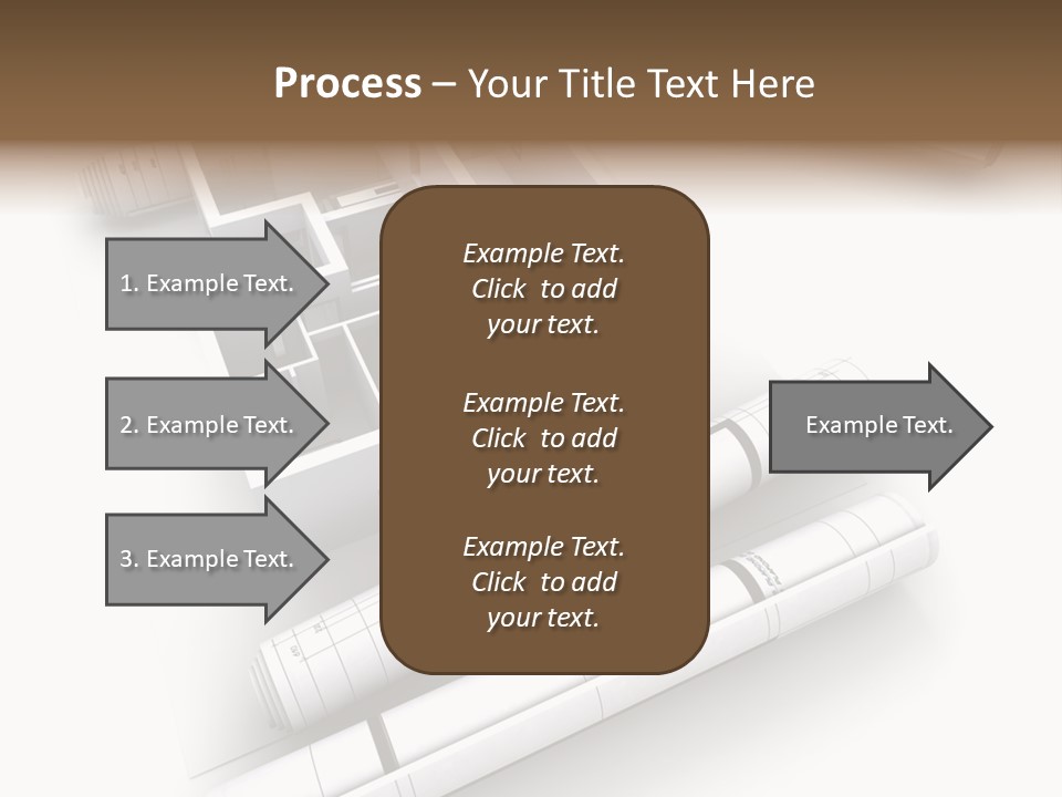 Dwelling Plan Domestic PowerPoint Template