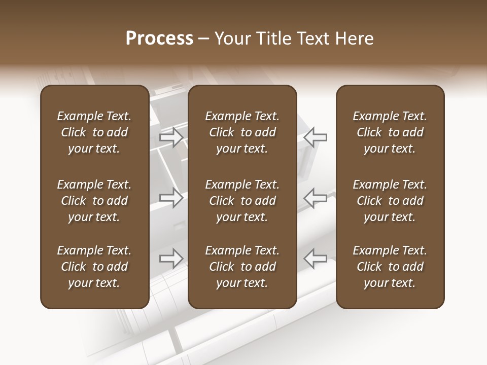 Dwelling Plan Domestic PowerPoint Template