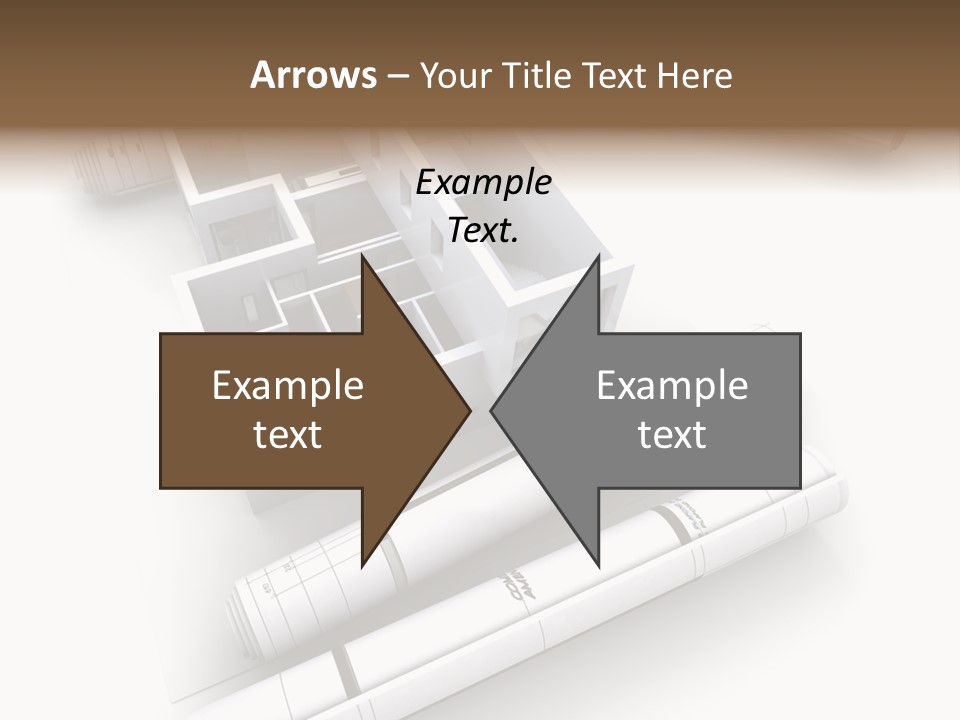 Dwelling Plan Domestic PowerPoint Template