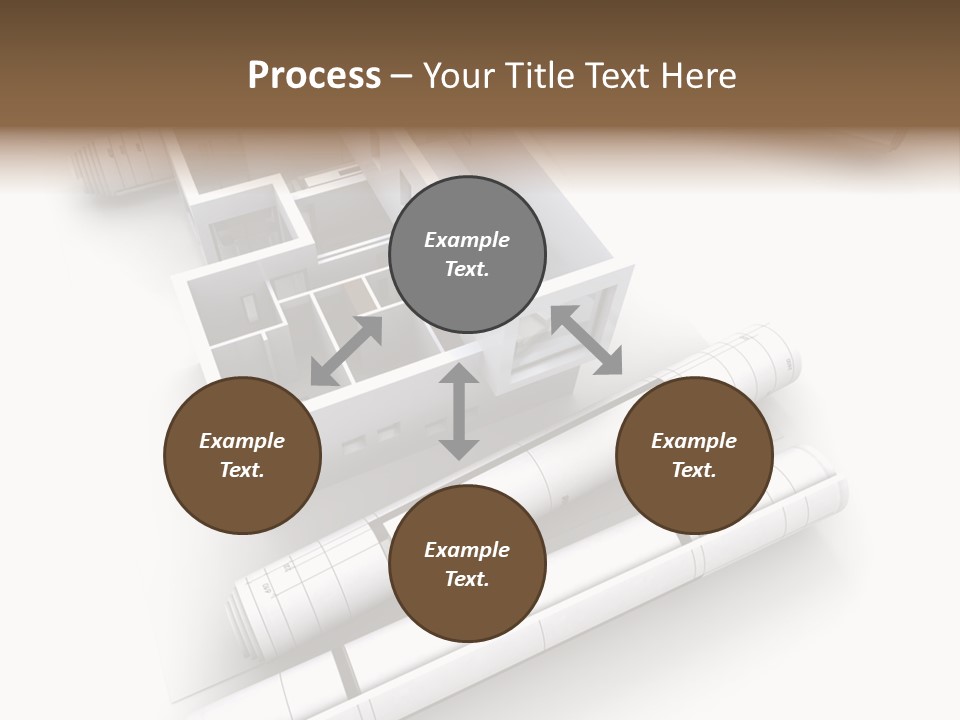 Dwelling Plan Domestic PowerPoint Template