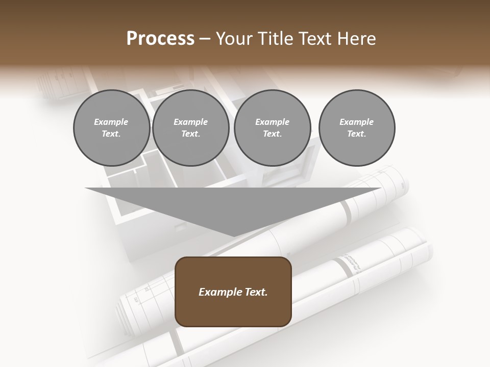 Dwelling Plan Domestic PowerPoint Template