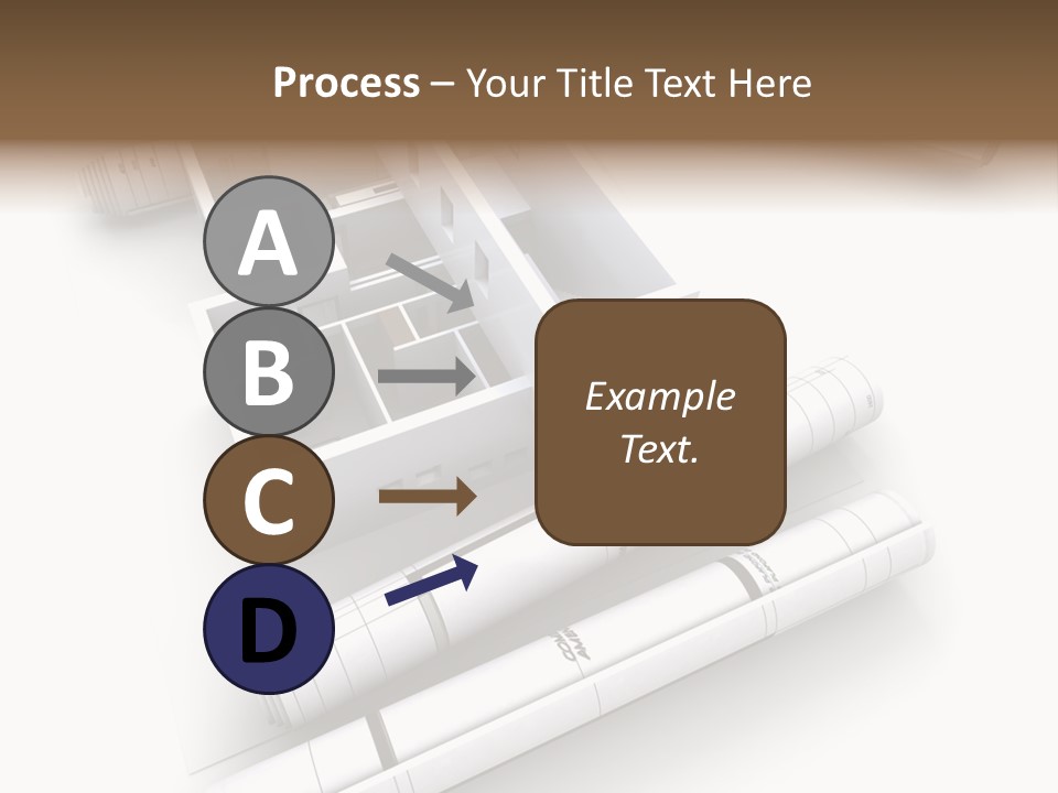 Dwelling Plan Domestic PowerPoint Template
