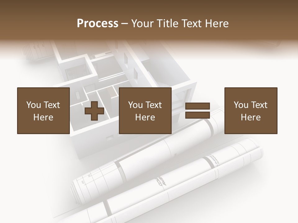 Dwelling Plan Domestic PowerPoint Template