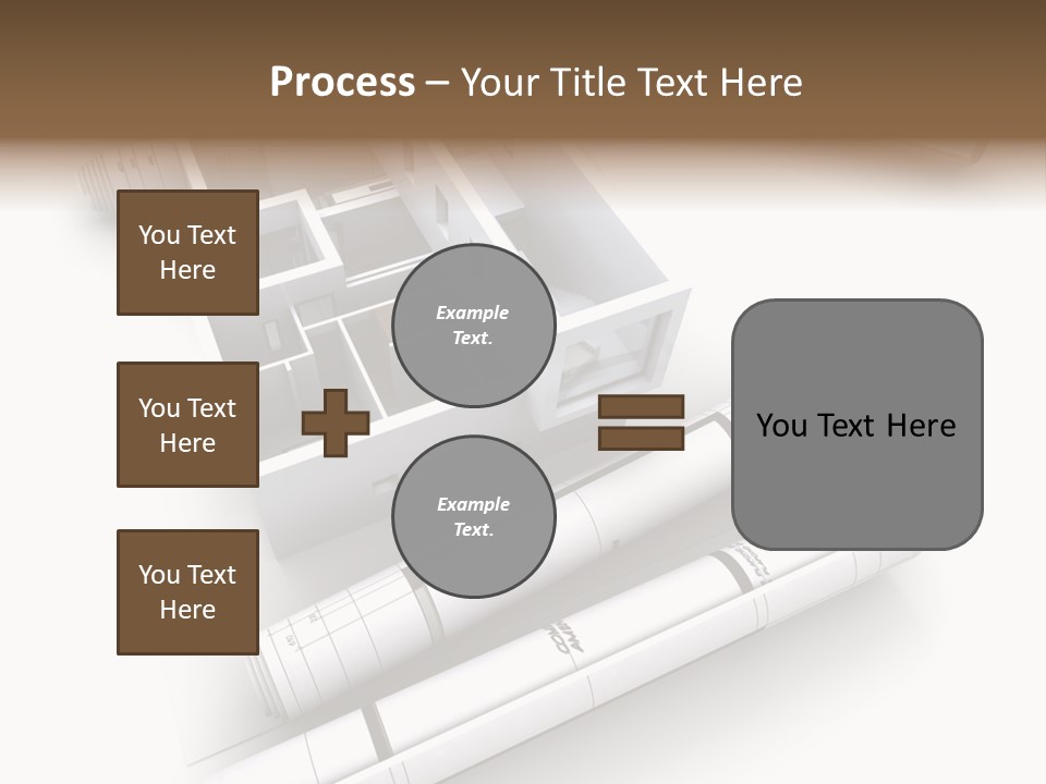 Dwelling Plan Domestic PowerPoint Template