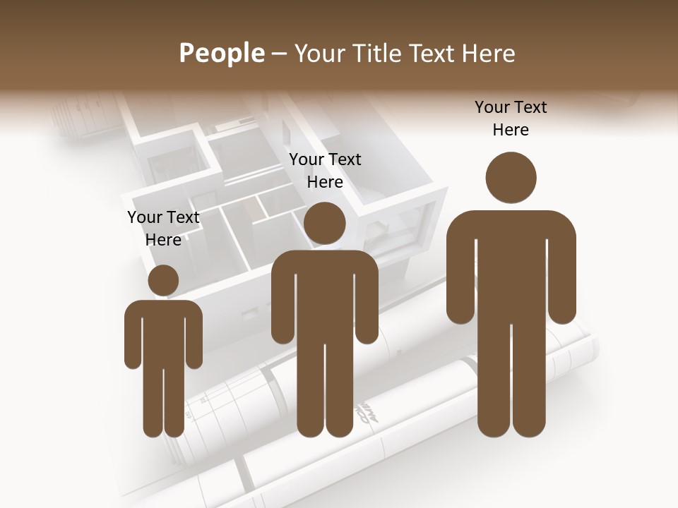 Dwelling Plan Domestic PowerPoint Template