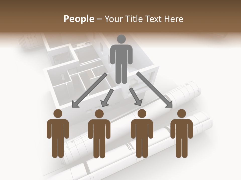 Dwelling Plan Domestic PowerPoint Template