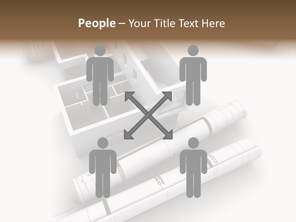 Dwelling Plan Domestic PowerPoint Template