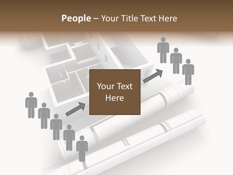 Dwelling Plan Domestic PowerPoint Template