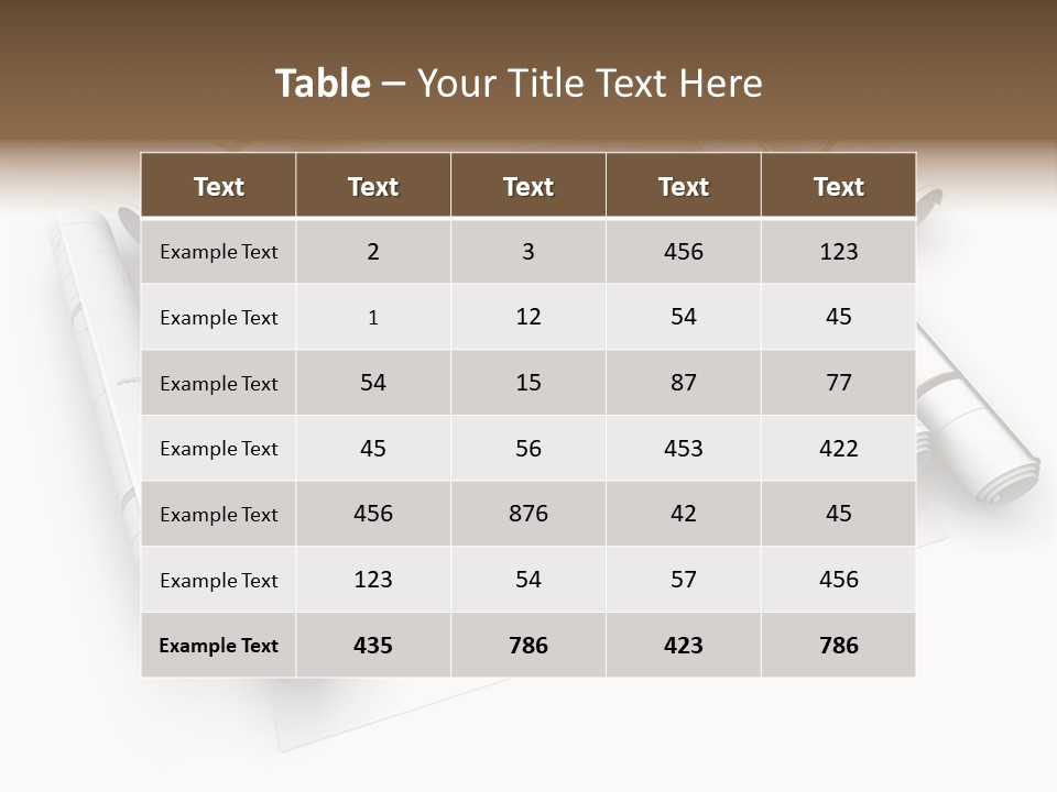 Property Trade Creation PowerPoint Template