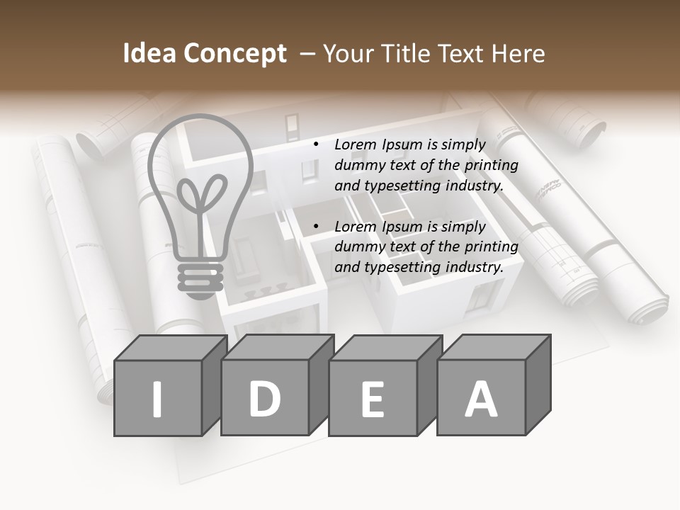 Property Trade Creation PowerPoint Template