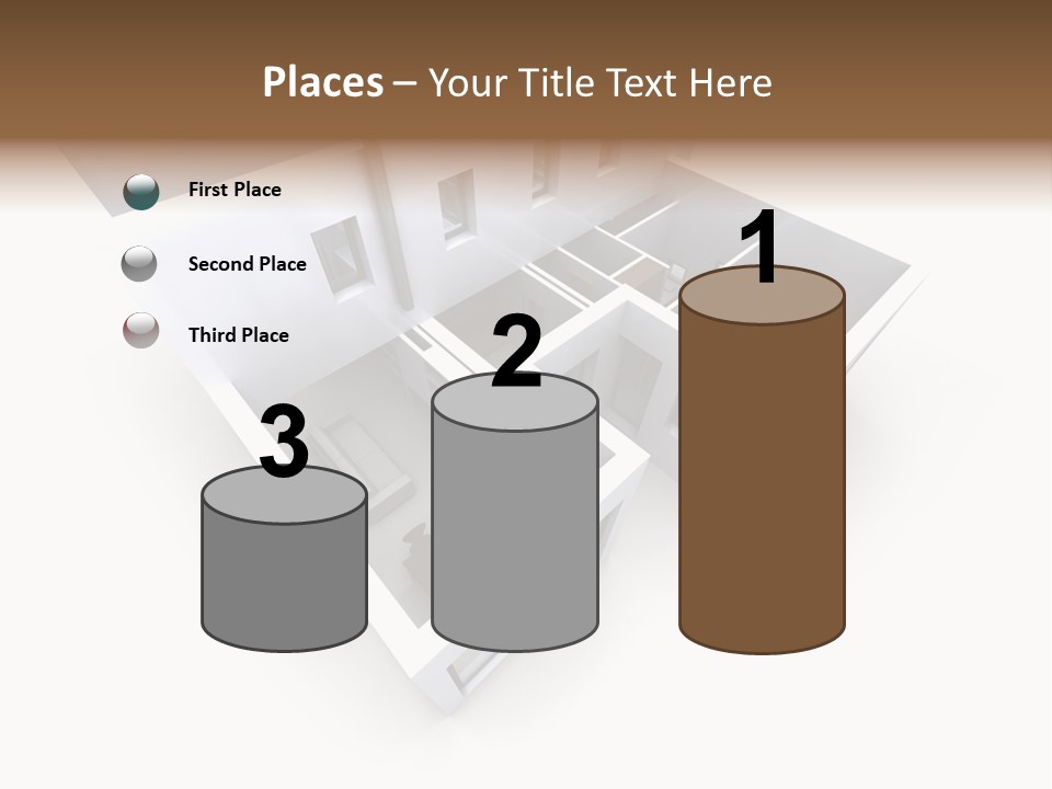Domestic Construction Dwelling PowerPoint Template