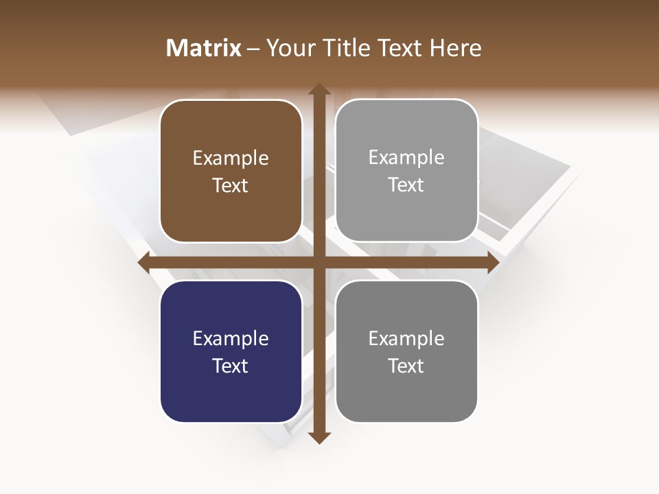 Domestic Construction Dwelling PowerPoint Template