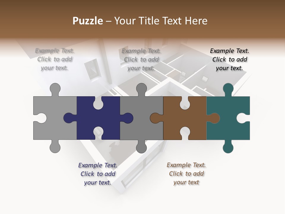 Domestic Construction Dwelling PowerPoint Template