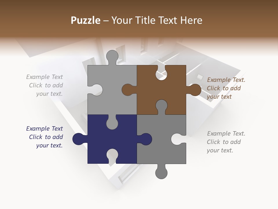 Domestic Construction Dwelling PowerPoint Template