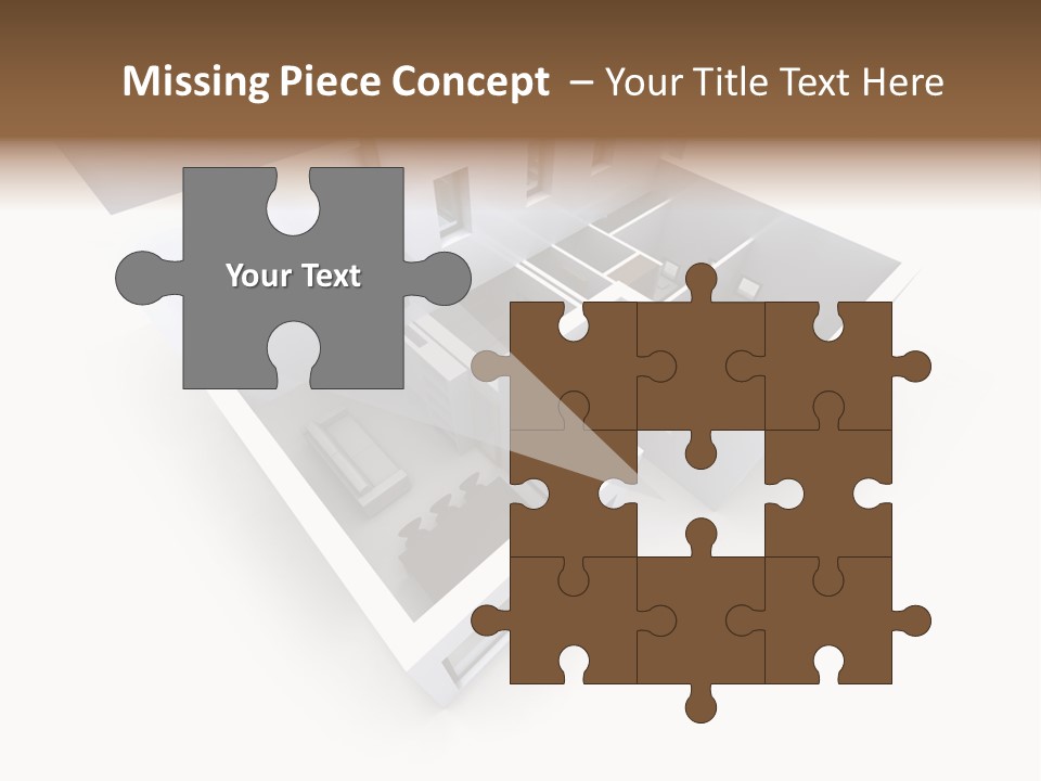 Domestic Construction Dwelling PowerPoint Template