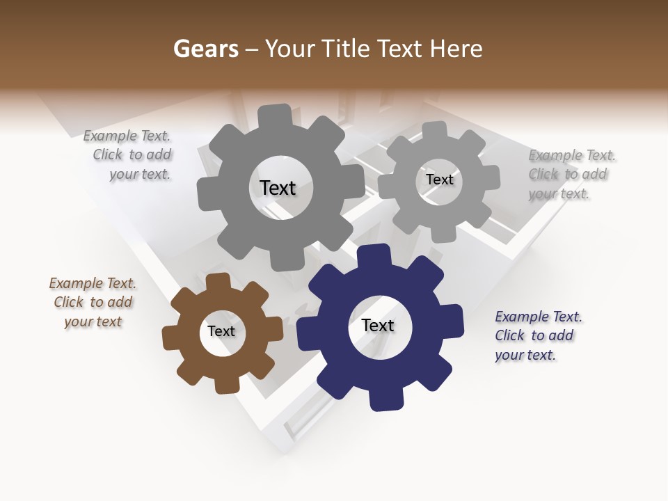 Domestic Construction Dwelling PowerPoint Template
