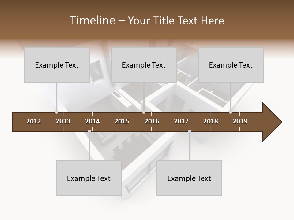 Domestic Construction Dwelling PowerPoint Template