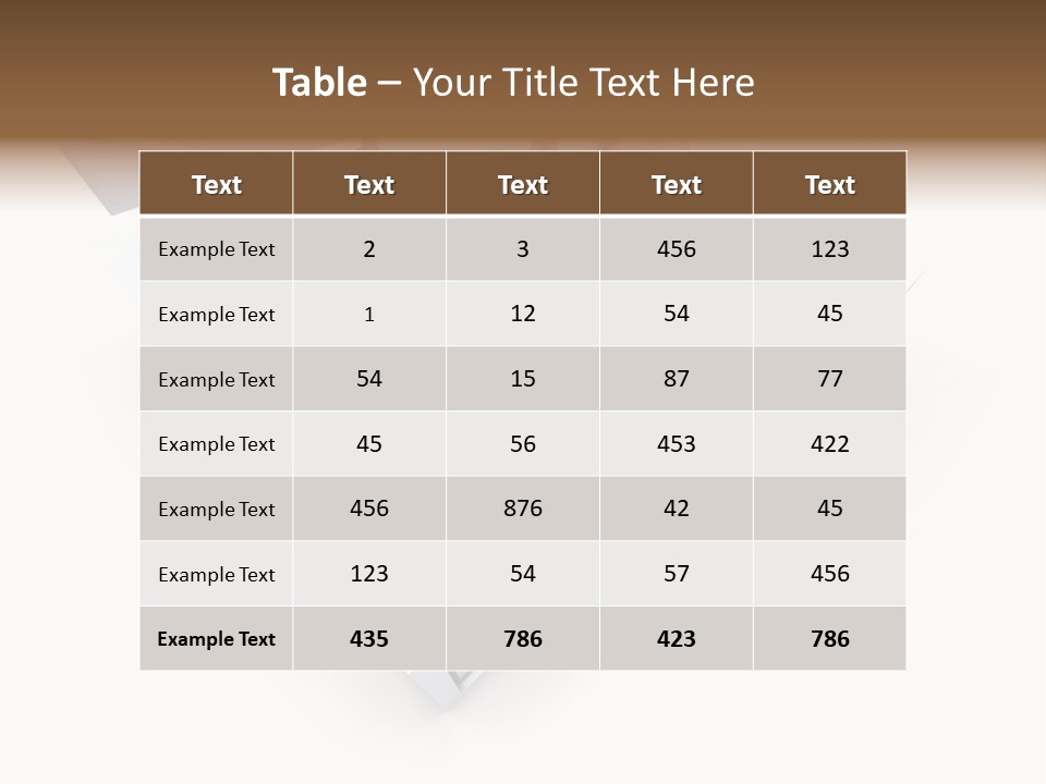Domestic Construction Dwelling PowerPoint Template