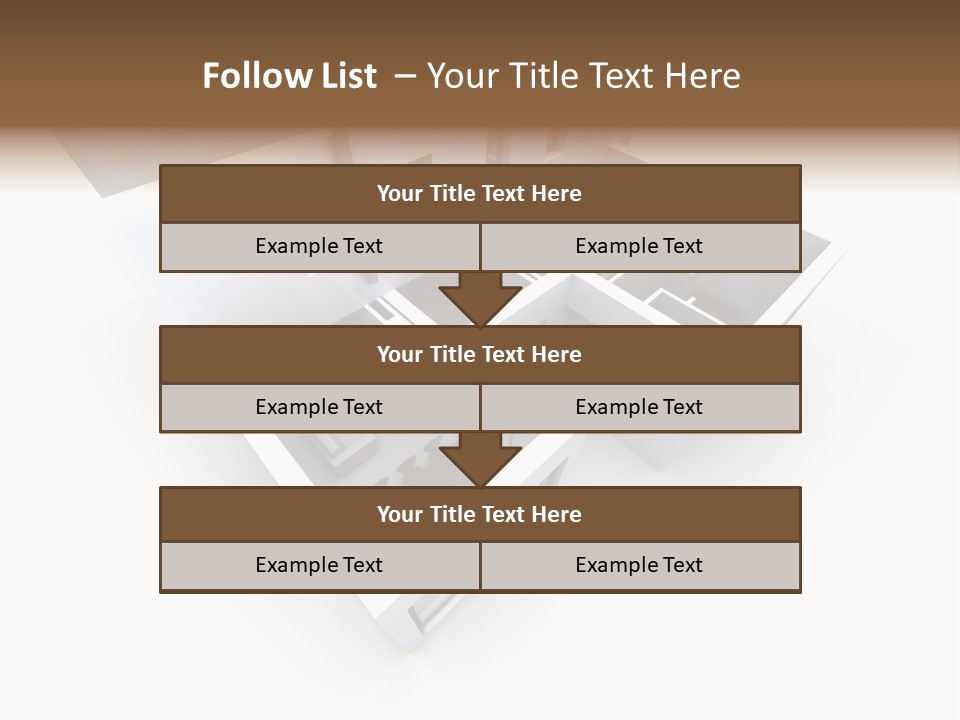 Domestic Construction Dwelling PowerPoint Template