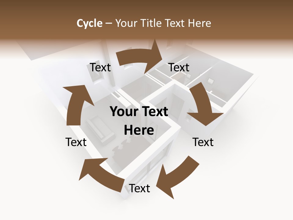 Domestic Construction Dwelling PowerPoint Template