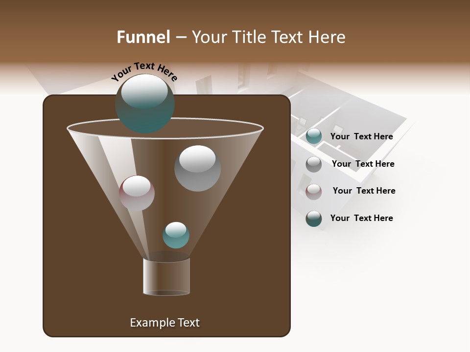 Domestic Construction Dwelling PowerPoint Template