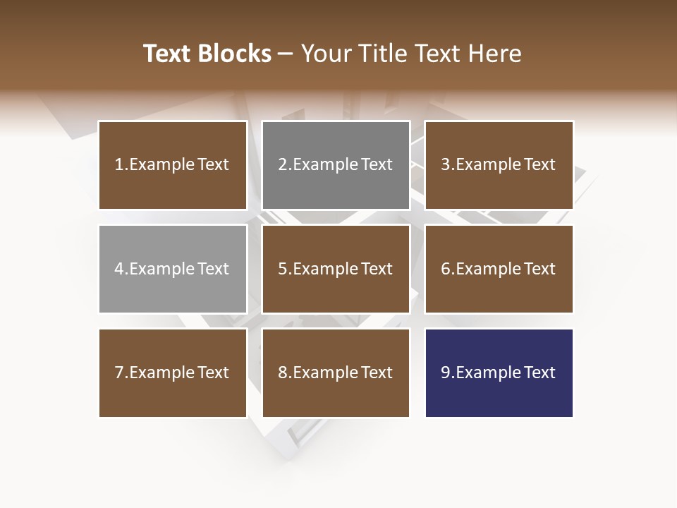 Domestic Construction Dwelling PowerPoint Template