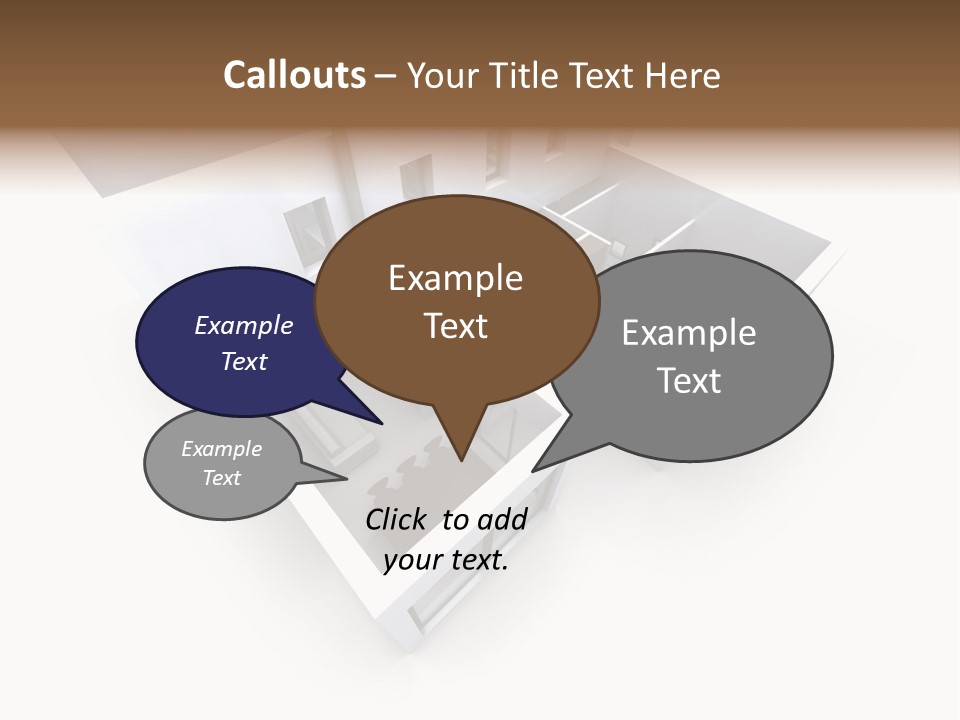 Domestic Construction Dwelling PowerPoint Template