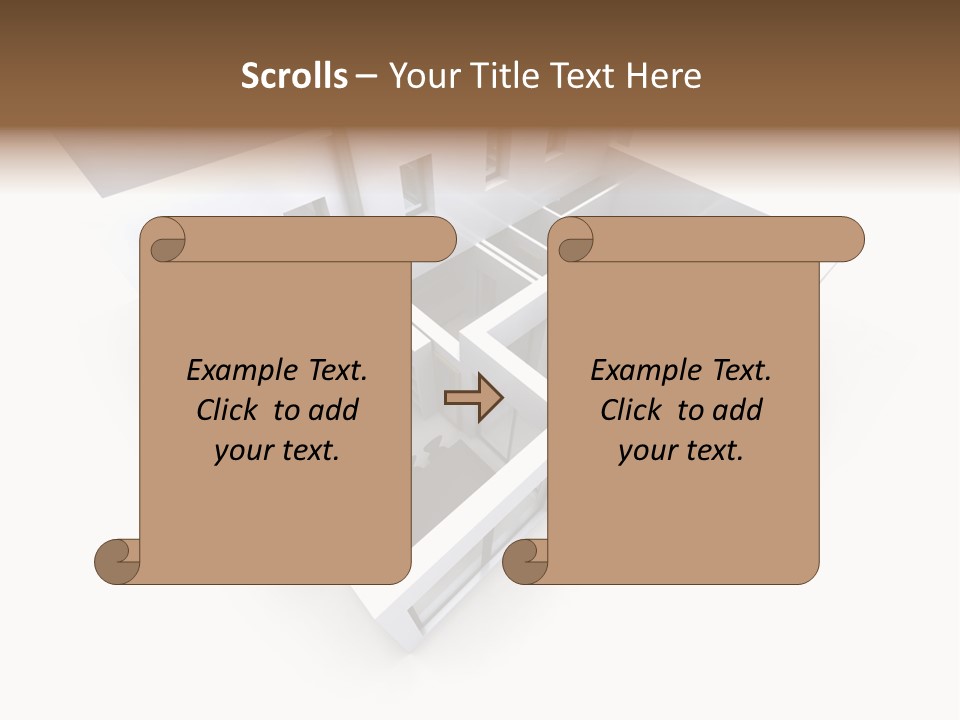 Domestic Construction Dwelling PowerPoint Template