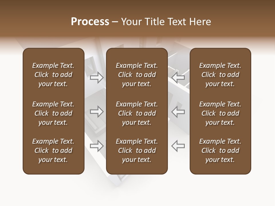 Domestic Construction Dwelling PowerPoint Template