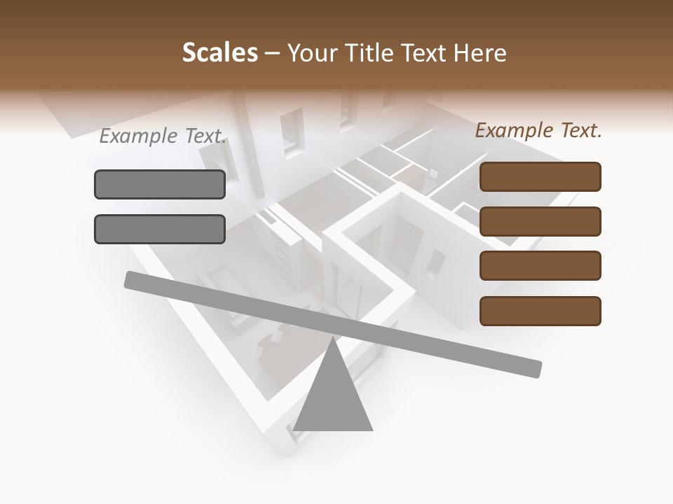 Domestic Construction Dwelling PowerPoint Template