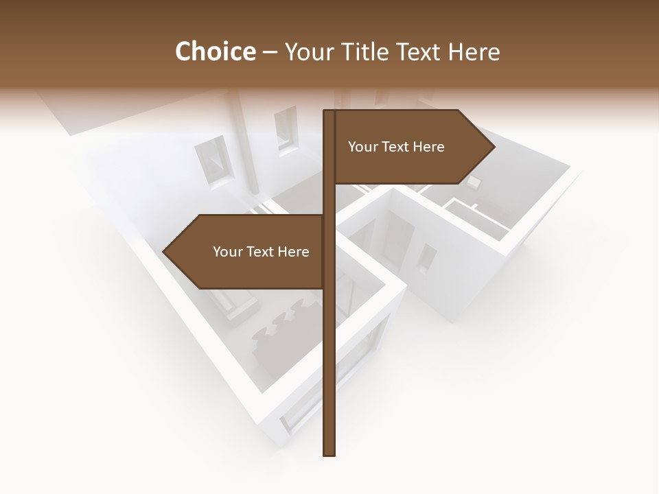 Domestic Construction Dwelling PowerPoint Template