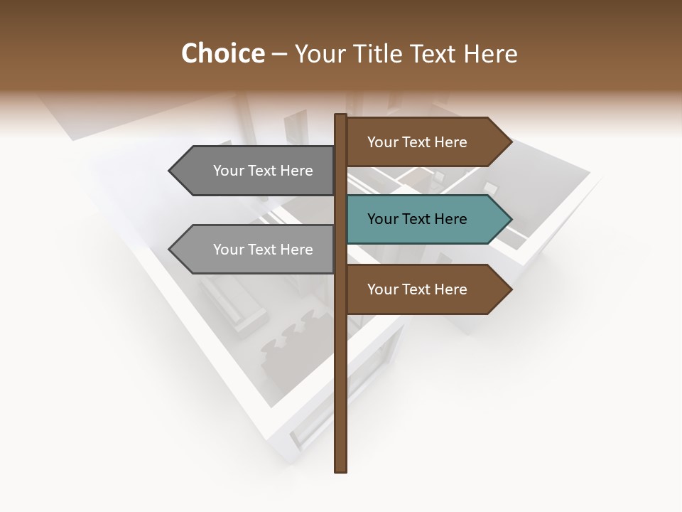 Domestic Construction Dwelling PowerPoint Template