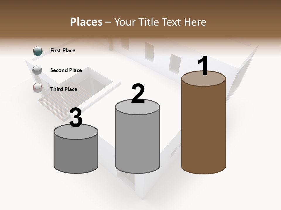 Window Chalet Plan PowerPoint Template