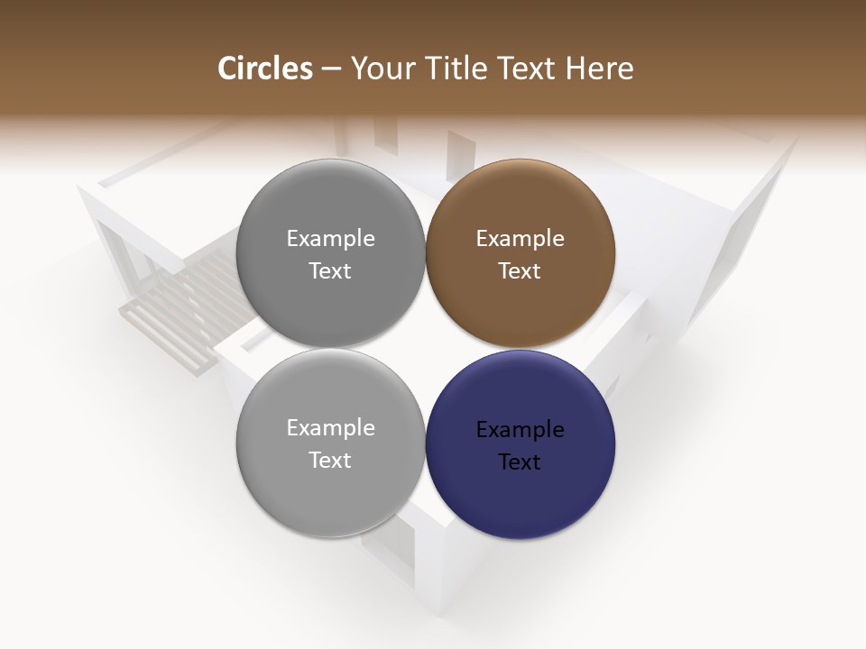 Window Chalet Plan PowerPoint Template