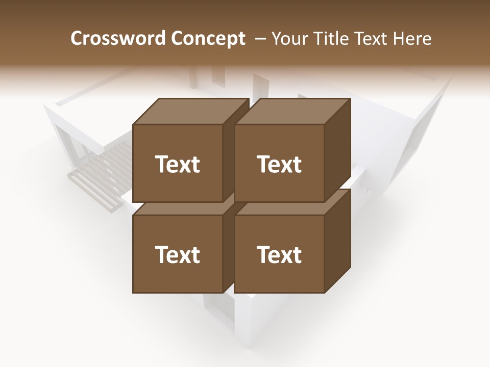 Window Chalet Plan PowerPoint Template