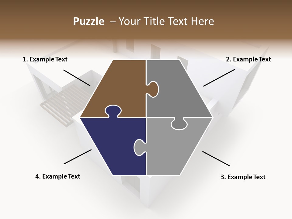 Window Chalet Plan PowerPoint Template