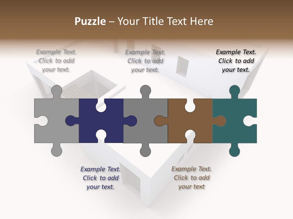 Window Chalet Plan PowerPoint Template