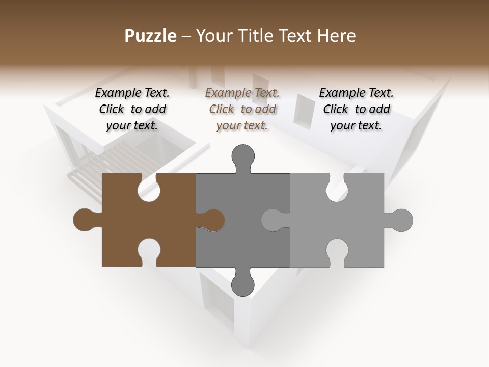 Window Chalet Plan PowerPoint Template