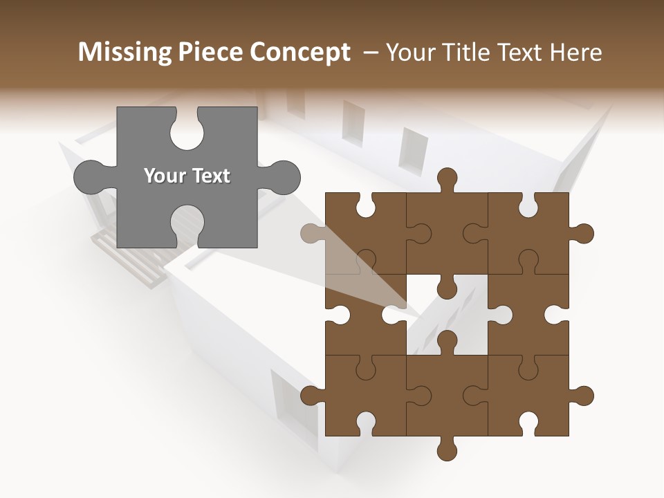 Window Chalet Plan PowerPoint Template