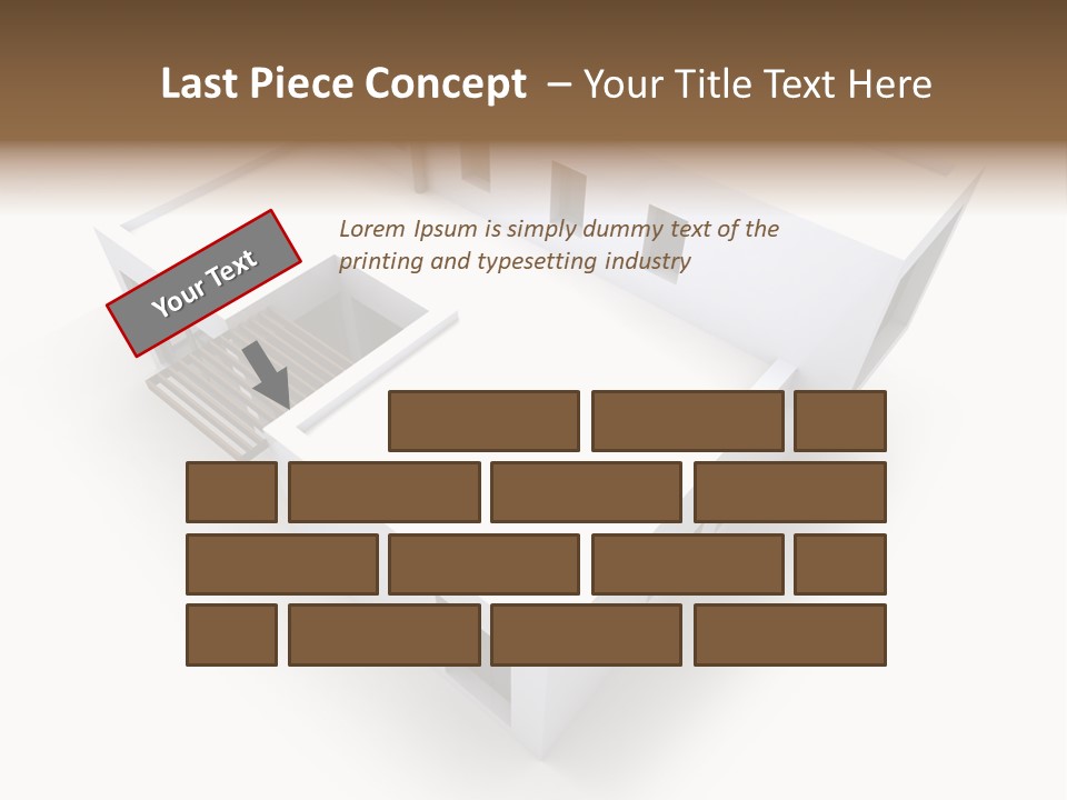 Window Chalet Plan PowerPoint Template