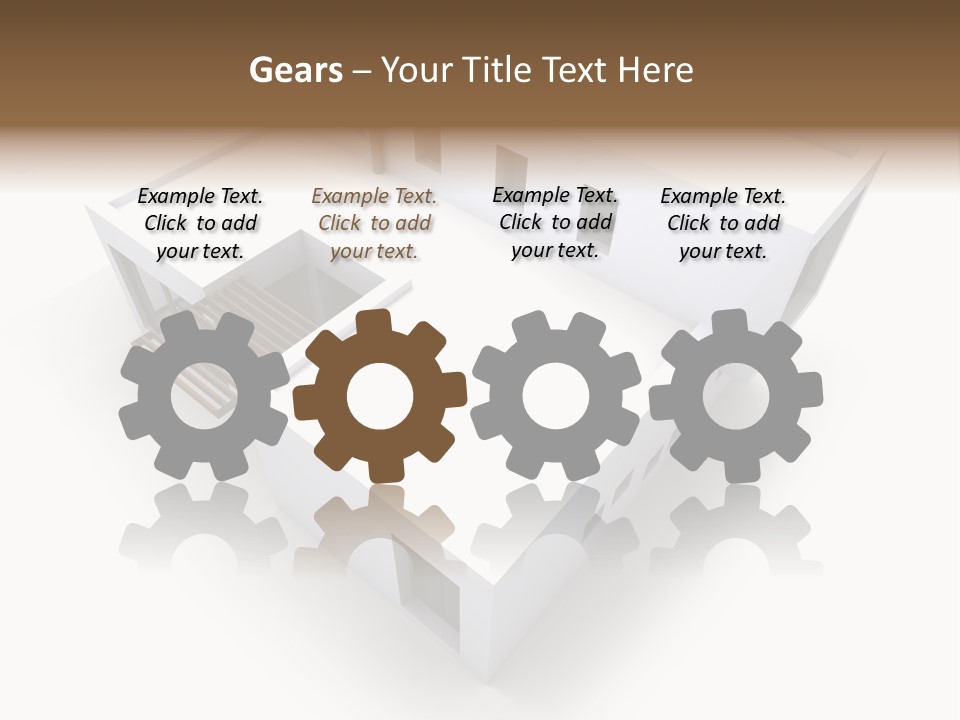 Window Chalet Plan PowerPoint Template